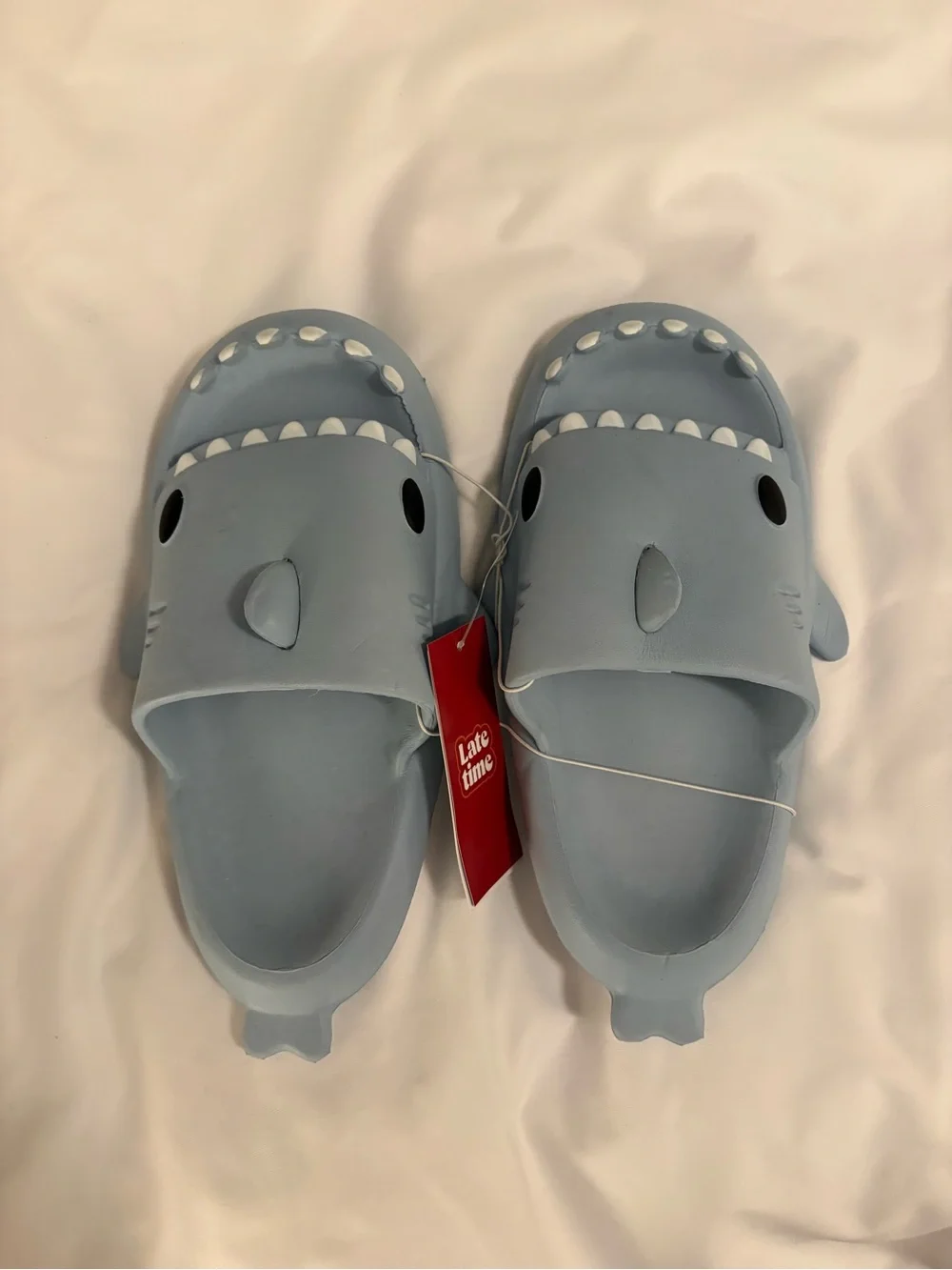 Shark Slide Slides - Light Blue